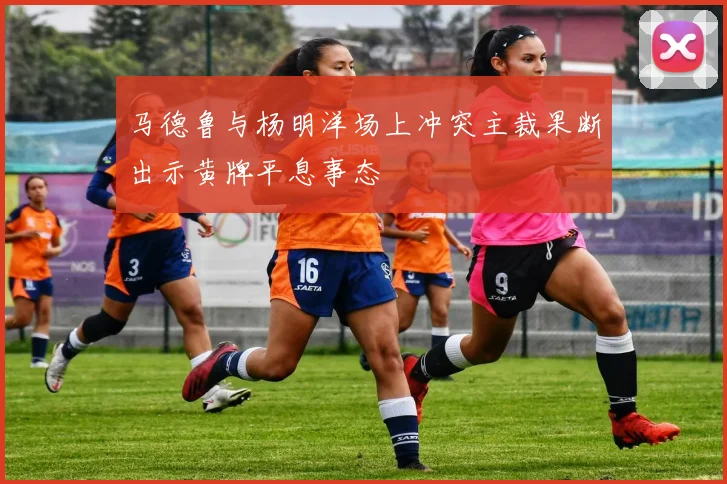 马德鲁与杨明洋场上冲突主裁果断出示黄牌平息事态